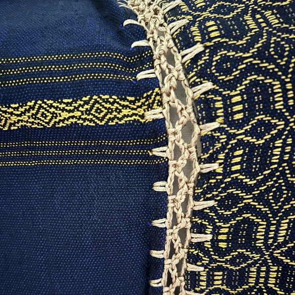 Hand Woven Mexican Huipil Dress. Oaxaca Huipil, handmade Boho, Vintage. - Picture 7 of 10